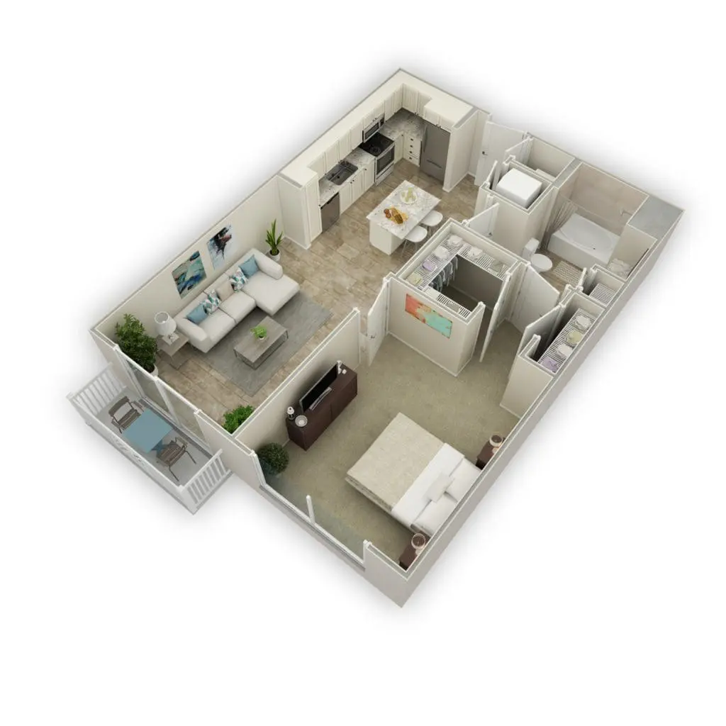 Apartments For Rent TGM Harbor Beach - Azure