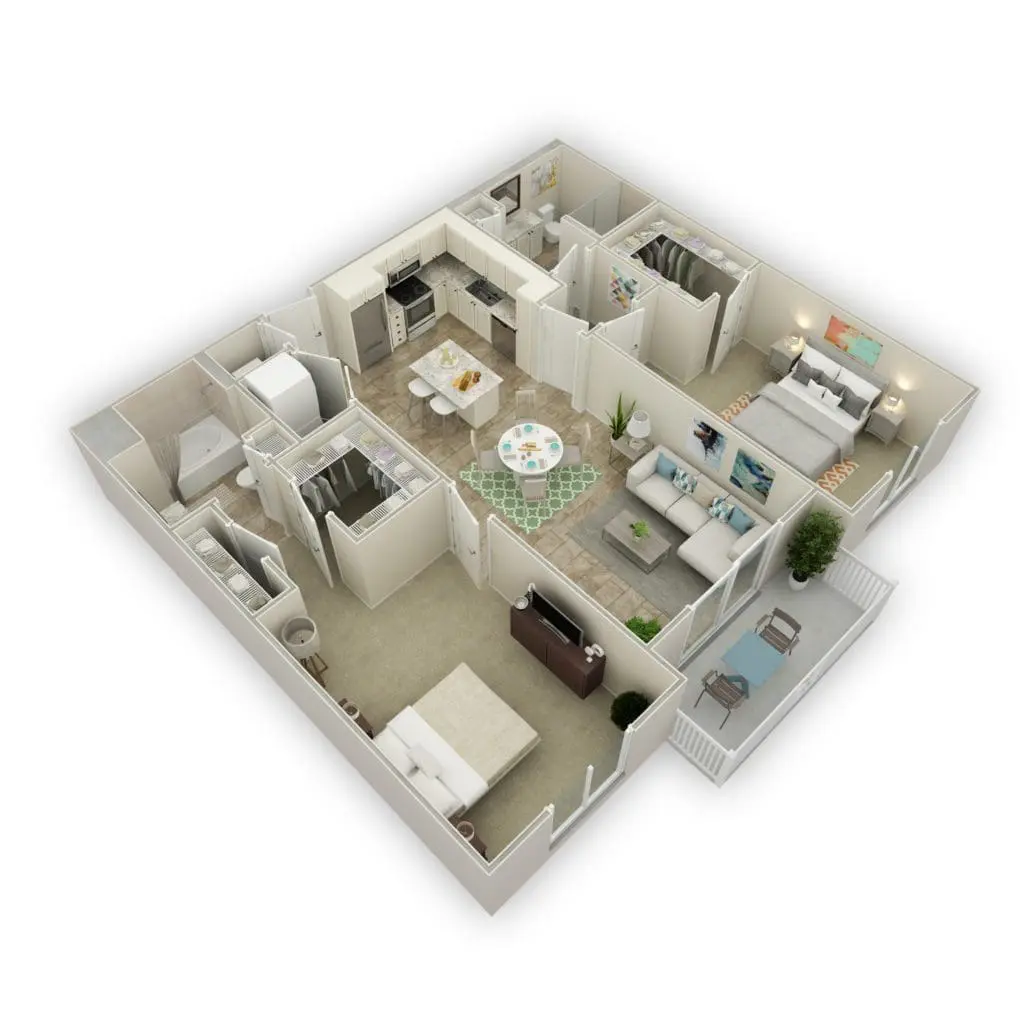 Apartments For Rent TGM Harbor Beach - Capri