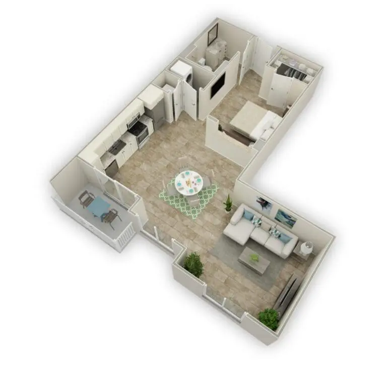 Apartments For Rent TGM Harbor Beach - Lapis ...