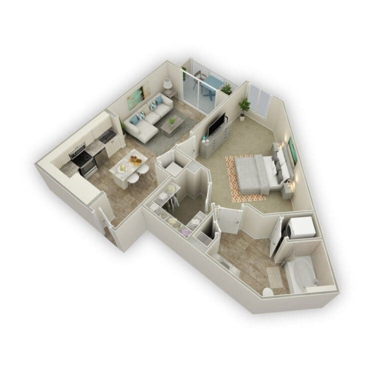 Apartments For Rent TGM Harbor Beach - Indigo ...